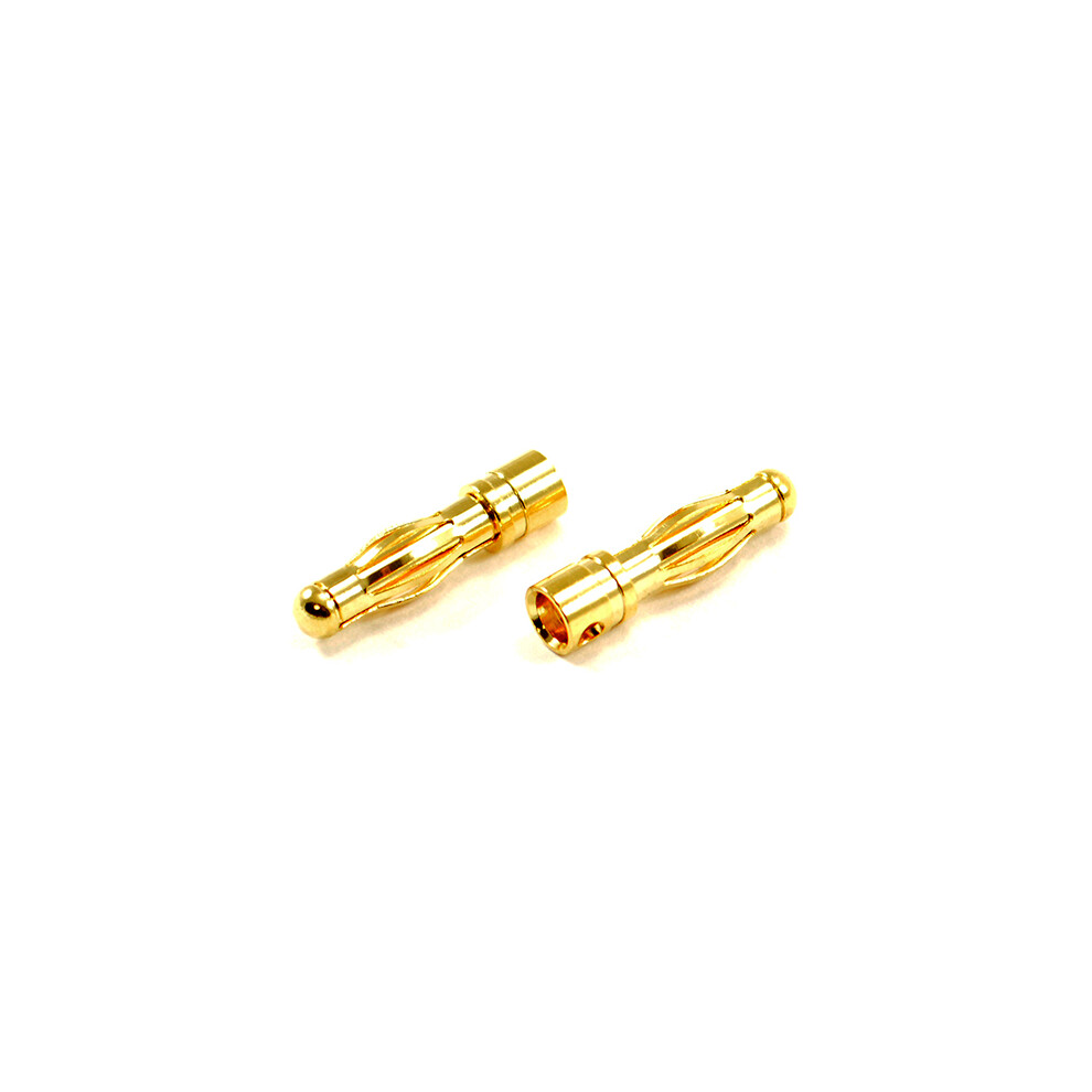 Etronix 4.0Mm Male Gold Connector (2) Et0605 5055323943904