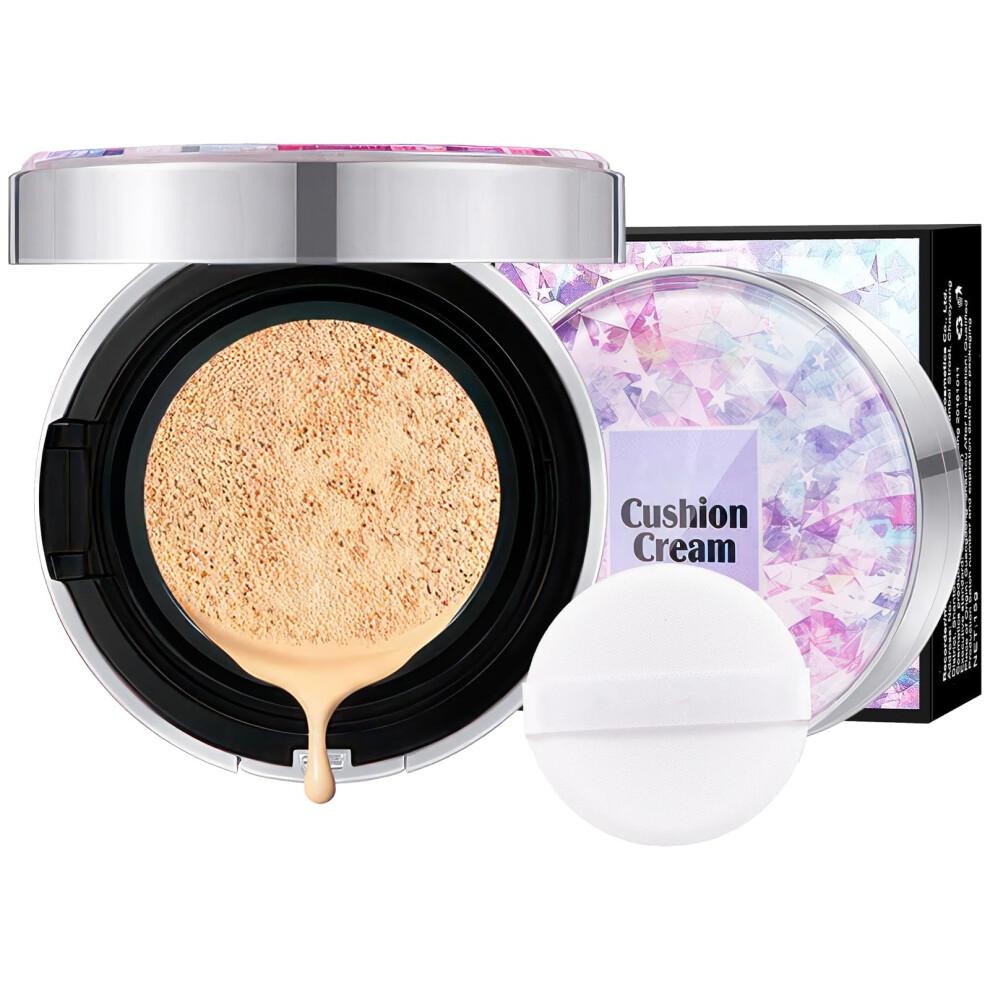 Cream Moisturizing Cushion Foundation And Cc With Buildable Natural Coverage For All Skin Types