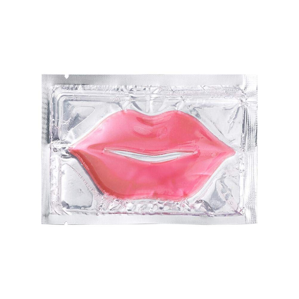 Red Collagen Lip Mask 30 Pcs Hydrating And Firming Lip Treatment Patches For Plump Smooth Lips