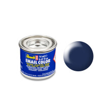 Revell Silk Lufthansa-Blue (RAL 5013) Email Colour 14ml Model Paint No.350