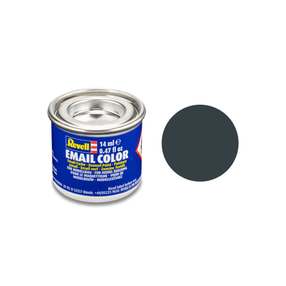 Revell Matt Granite (Ral 7026) Email Colour 14Ml Model Paint No.69 Grey