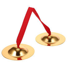 Hand Cymbals Percussion Instrument with Clear Crisp Sound for Belly Dancing and Parties