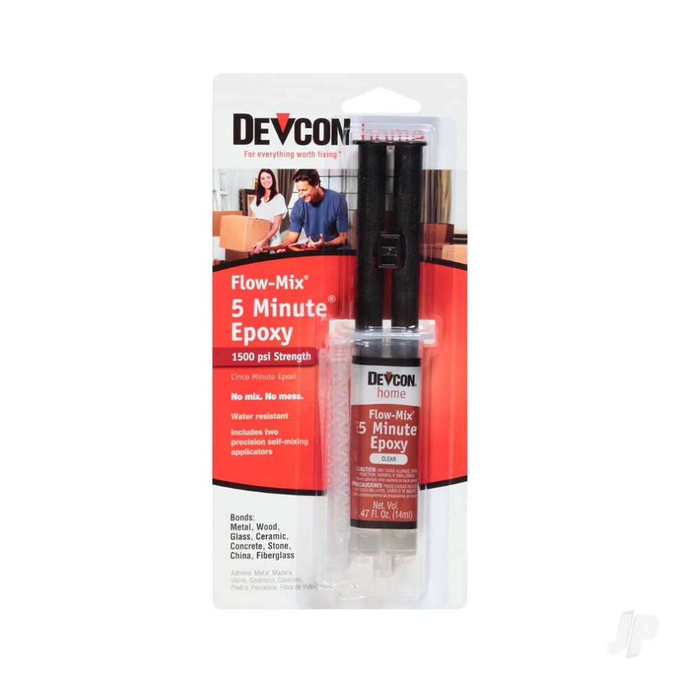 Devcon 5 Minute Epoxy Flow-Mix (14Ml Syringe) 20445 078143204456