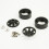 FTX Texan 1:10 6-Spoke Black Beadlock Wheel (Pr) FTX9874BK 1