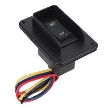 Interruttore Retrattile Resistente all'Acqua per Camper, DC12V/24V, Cavo da 24cm