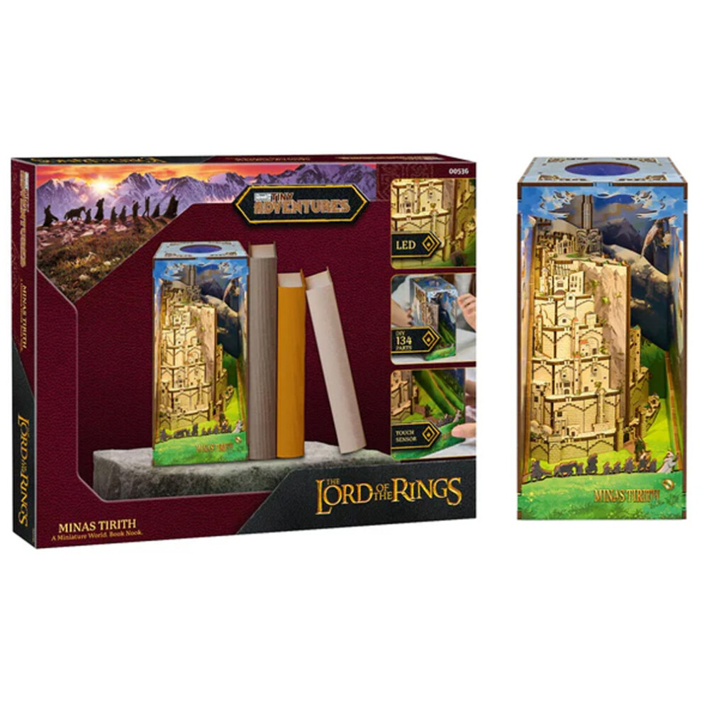 Revell Tiny Adventures: Lord Of The Rings 'Minas Tirith' Book Nook White