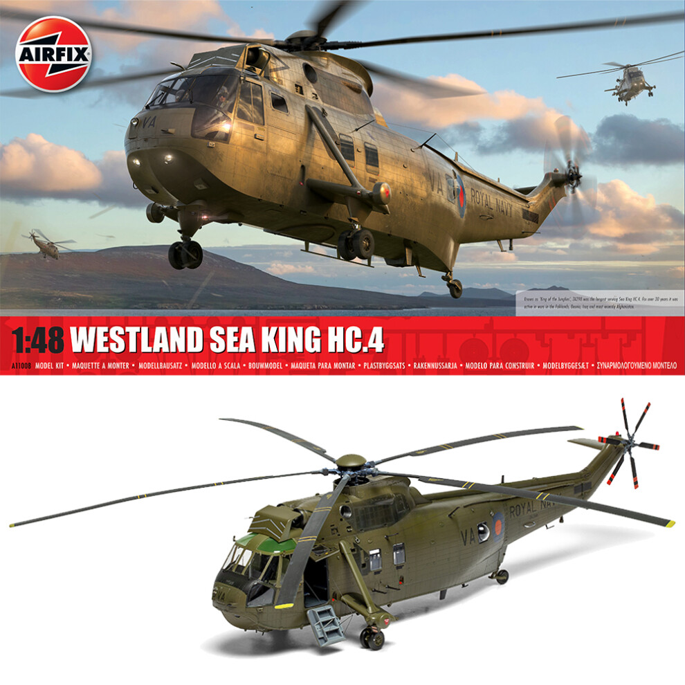 Airfix A11008 Westland Sea King Hc.4 1:48 Model Kit