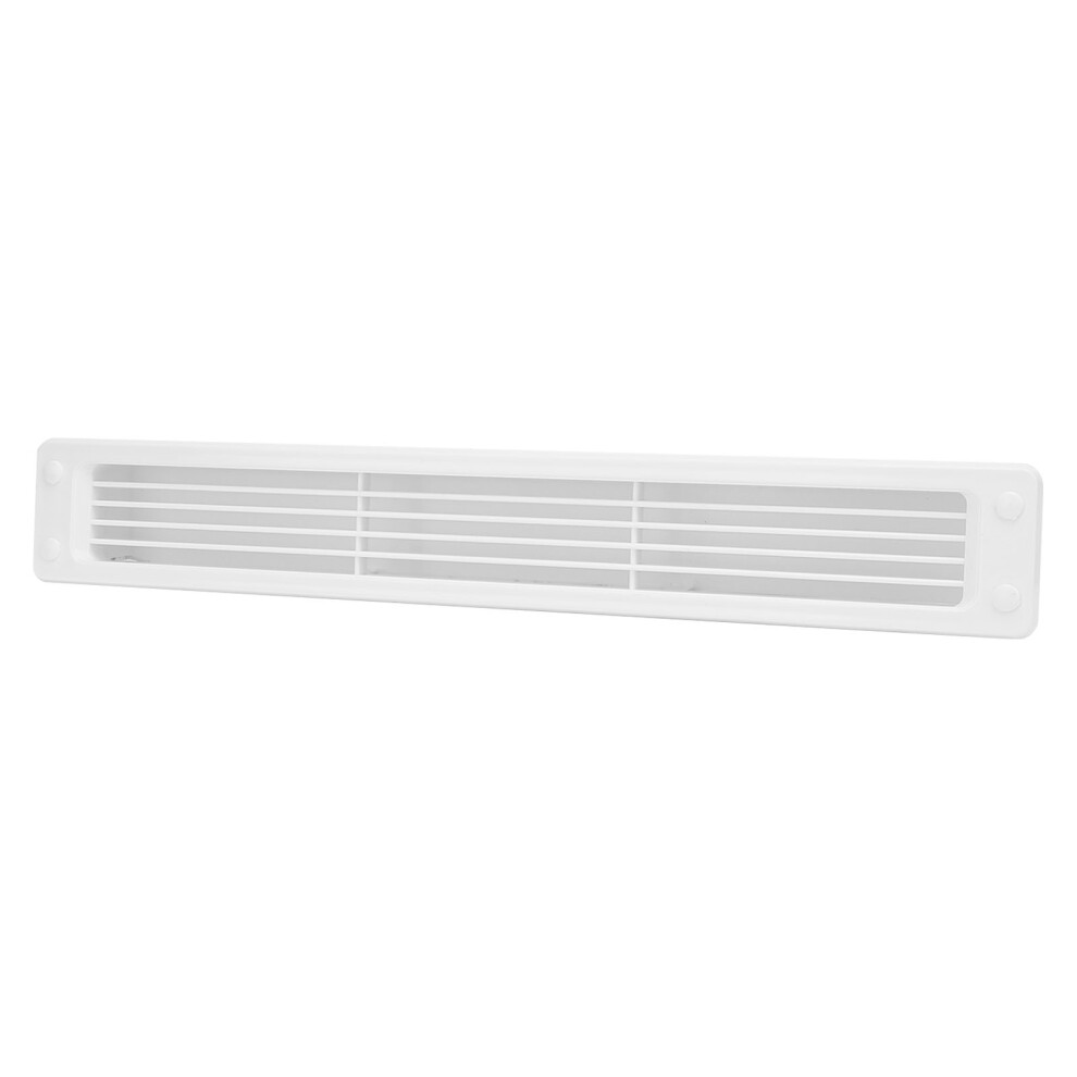 Rv Exhaust Vent Cover For Motorhome Yacht Camping Trailers 395X53mm White 7691383443107