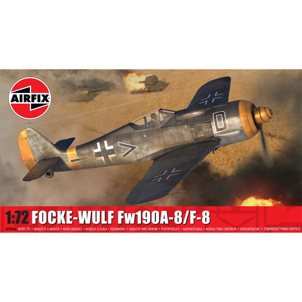Airfix A02066a Focke-Wulf Fw190a-8/F-8 1:72 Model Kit