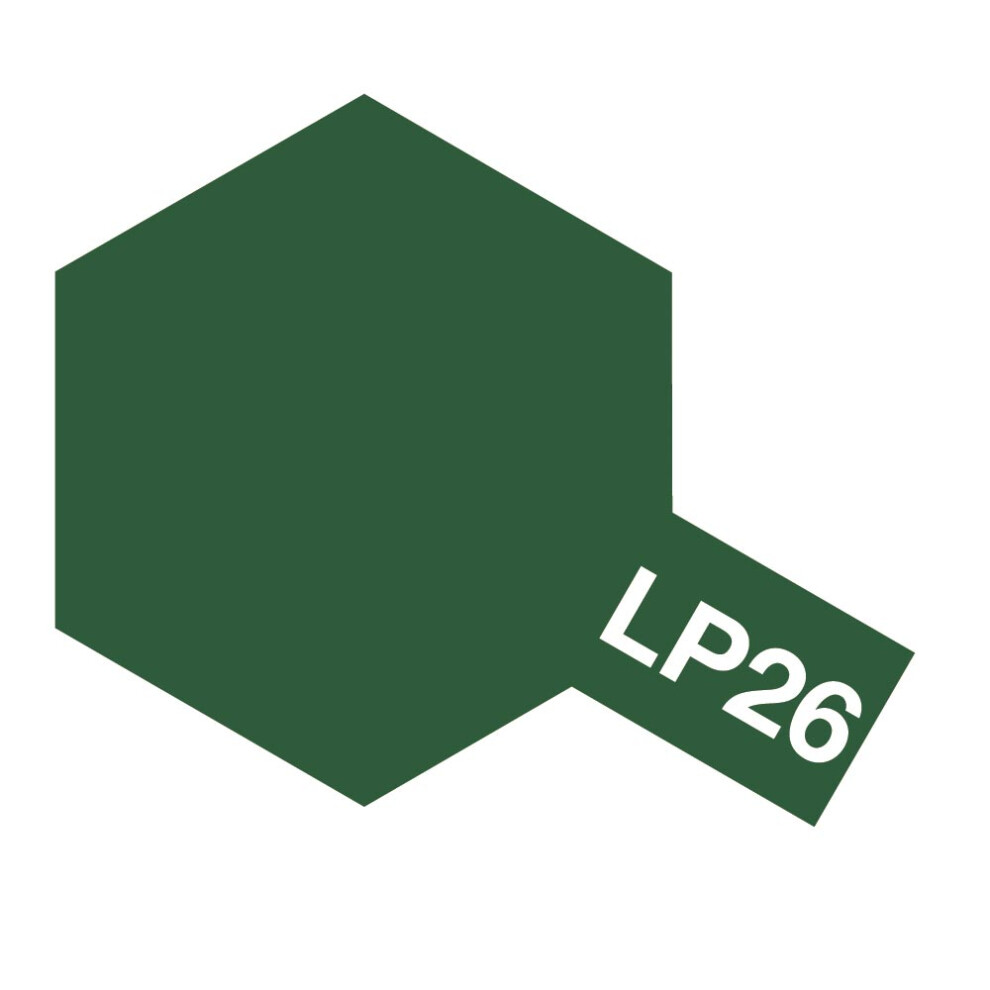 Tamiya Lacquer Paint Lp-26 (Jgsdf) 10Ml Model Kit Paint Humbrol Dark/Green