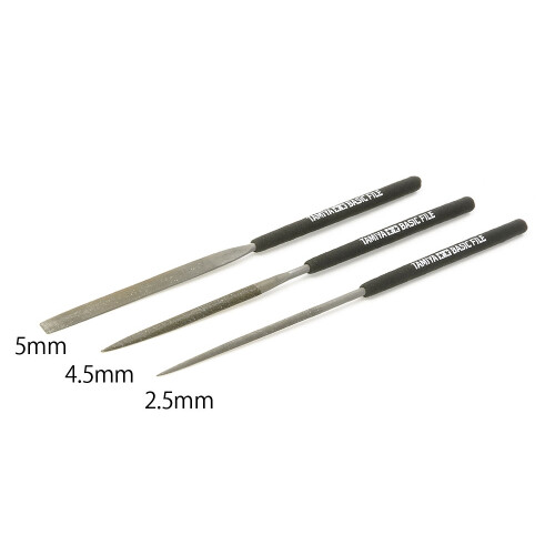 Tamiya TAMIYA 74104 Basic File Set Smooth Double Cut - Tools / Accessories