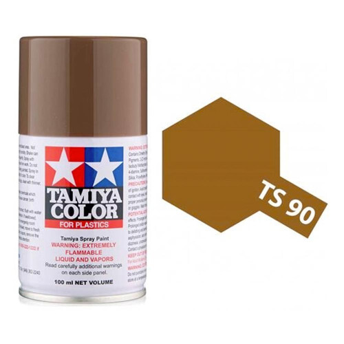Tamiya TAMIYA TS-90 Brown (JGSDF) 100ml Plastic Model Kit Spray Paint 85090