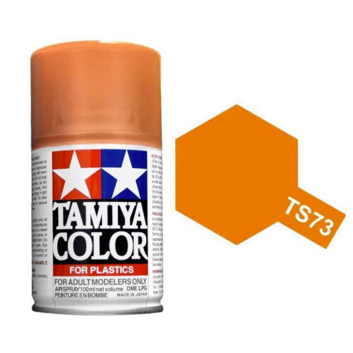 Tamiya TAMIYA TS-73 Clear Orange 100ml Plastic Model Kit Spray Paint 85073