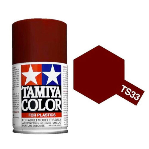 Tamiya TAMIYA TS-33 Hull Red 100ml Plastic Model Kit Spray Paint 85033