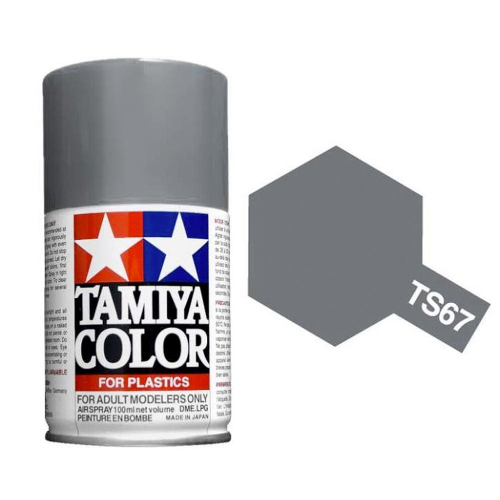Tamiya Ts-67 Gray Sasebo Arsenal 100Ml Plastic Model Kit Spray Paint 85067