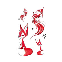 3pcs Waterproof Temporary Tattoo Stickers for Women and Men, Realistic Long Lasting Body Art 12x19cm