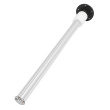 Tapa del medidor de combustible 450 mm Aleación de aluminio + PP Plateado
