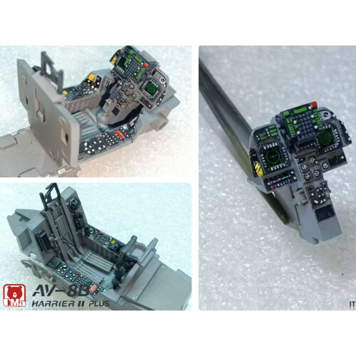 UMa Model D1001 AV-8B Harrier II Plus 1:48 Model Kit 2