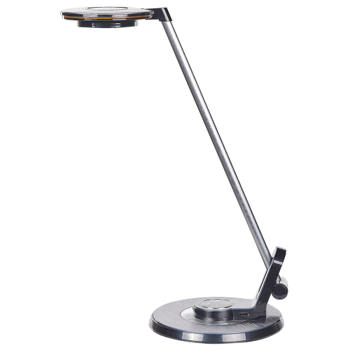 Beliani LED Desk Lamp CORVUS with Dimmer Metal Black 1