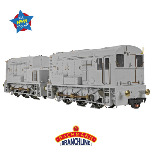 Bachmann Branchline 35-945 Class 13 D4502 BR Green (Wasp Stripes) 2