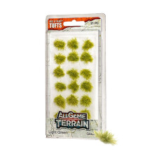 All Game Terrain 6626 Light Green Tufts Wargaming Miniature Base & Diorama