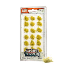 All Game Terrain 6630 Yellow Seed Tufts Wargaming Miniature Base & Diorama