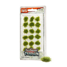 All Game Terrain 6627 Dark Green Tufts Wargaming Miniature Base & Diorama