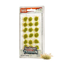 All Game Terrain 6631 Brown Seed Tufts Wargaming Miniature Base & Diorama