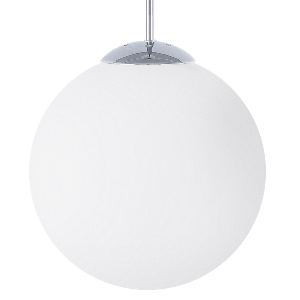 Pendant Lamp BARROW Glass White