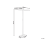 Beliani LED Floor Lamp SCULPTOR with Motion Sensor Metal Black 3