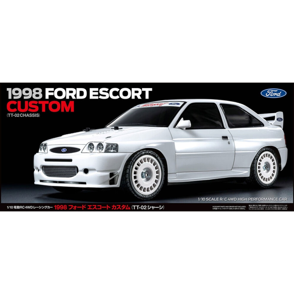 Tamiya Rc 58691 Ford Escort Cosworth 1998 (Tt-02) 1:10 Rc Assembly Kit