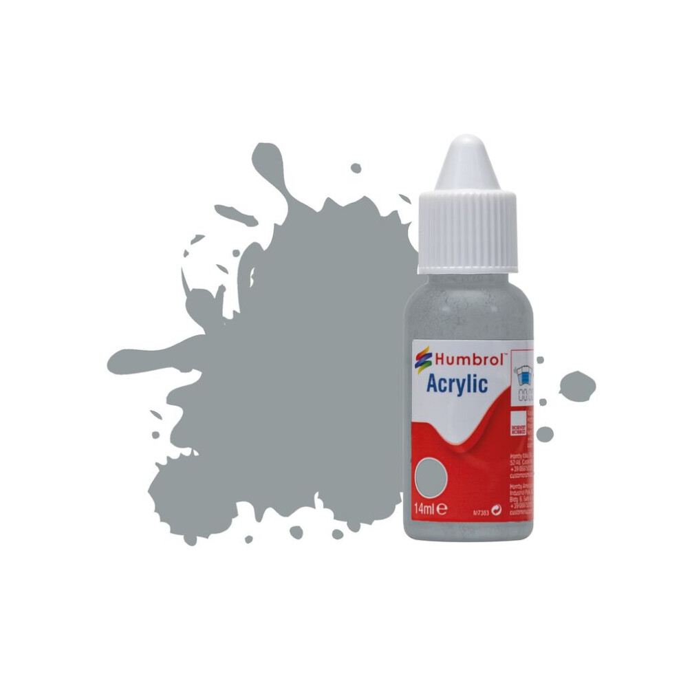 Humbrol No.167 Barley/Camouflage Acrylic Paint 14Ml Db0167 Grey