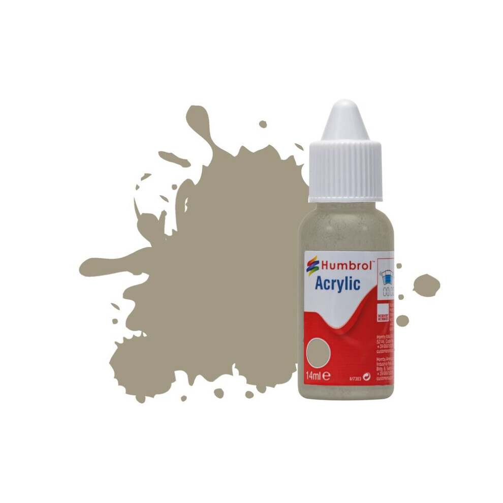 Humbrol No.168 Hemp/Camouflage Beige Acrylic Paint 14Ml Db0168 Cream