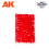 AK Interactive 8240 Red Wargame Tufts Wargame Terrain Diorama 1