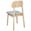 Beliani Set of 2 Dining Chairs SCANDIA Wood Light Grey 8