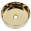 Beliani Countertop Basin TEBAR  400 mm Ceramic Gold 4
