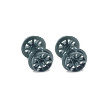 PECO NR-101 Spoked Wheels On Axles Hardlon Mouldings N Gauge