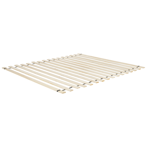 Beliani Bed Fabric LINARDS 160 x 200 cm (EU King Size) Off-White 1