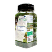 WWScenics 6mm Summer Static Grass - 500ml Canister Model Rail Scenics G6-017