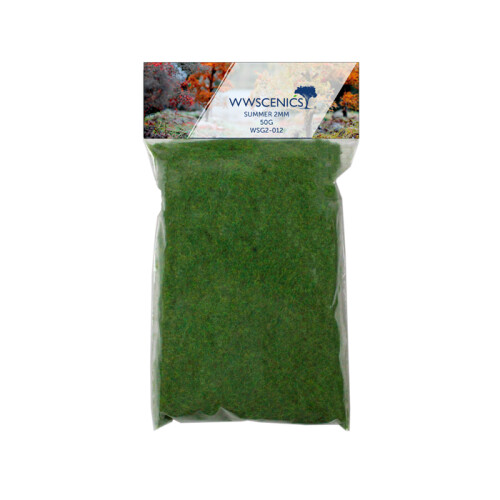 WWScenics Refill 500ml 2mm Summer 50g Model Rail Scenics G2-012