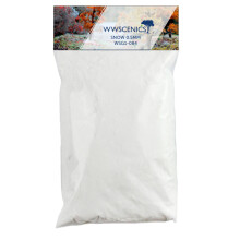 WWScenics Refill 1000ml 0.5mm Snow Scatter - 100g Model Rail Scenics G1-084