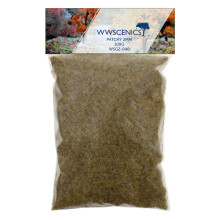 WWScenics Refill 1000ml 2mm Patchy Static Grass - 100g Model Rail Scenics G2-040
