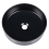 Beliani Countertop Basin CALIG  360 mm Ceramic Black 4