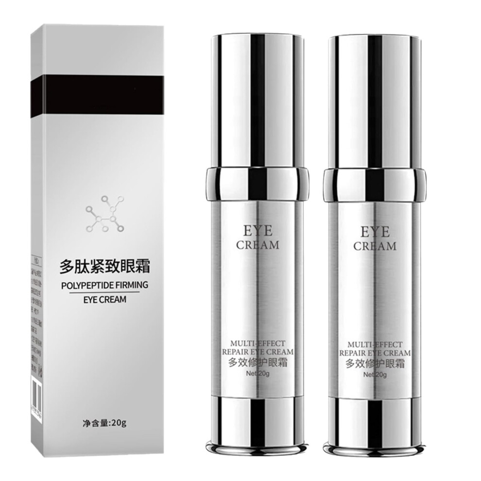 Cream Anti Wrinkle Peptide Eye Set, Instant Firming And Hydration For Puffiness And Fine Lines (2Pcs)