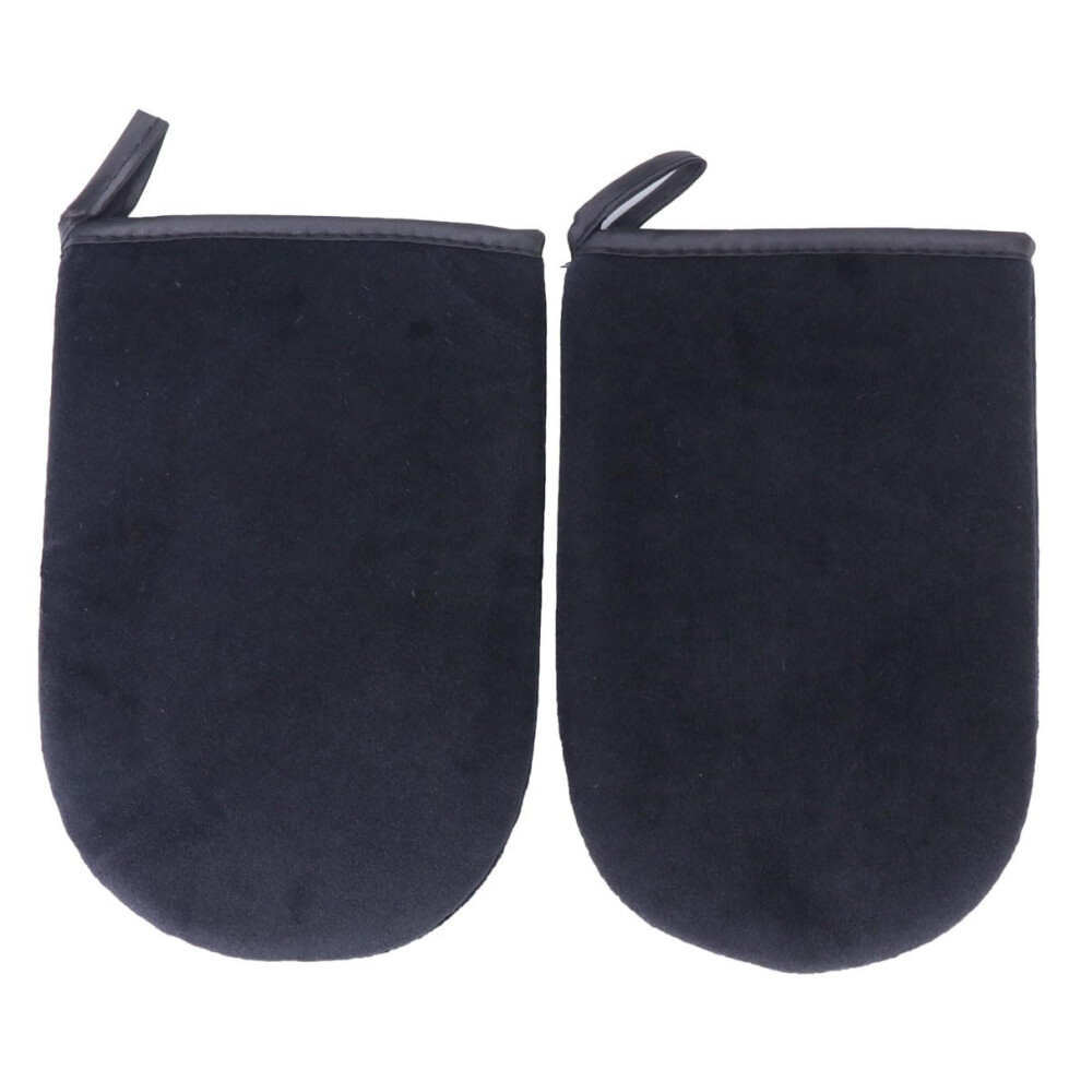2 Pcs Mini Face Self Tanning Mitt and Lotion Applicator Glove for Even Natural Tan, Reusable