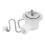RV Sink Drain Connector Right Angle Stainless Steel Strong Sealing`Space Saving 15