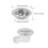RV Sink Drain Connector Right Angle Stainless Steel Strong Sealing`Space Saving 2