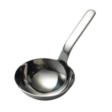 Stainless Steel Soup Ladle with Ergonomic Comfort Grip, Large Serving Spoon for Soup and Stew