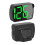 HUD Geschwindigkeitsmesser DC5V USB-C Schwarz+Grün KM/MPH 12