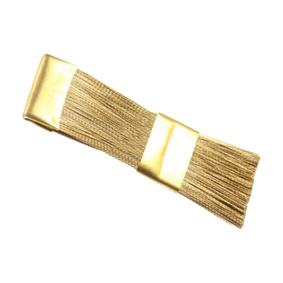 Nail Drill Dust Brush with Durable Copper Bristles for Efficient Cleaning in Salon or Home Use